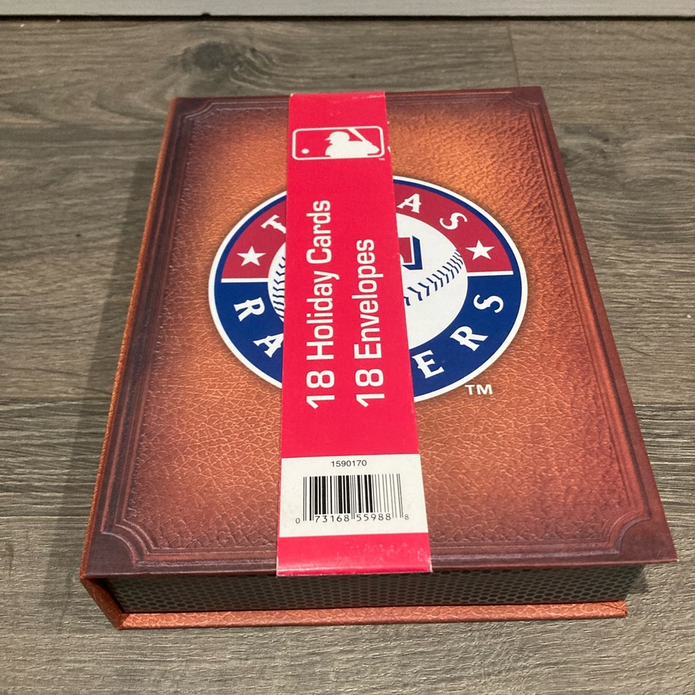 Texas rangers Christmas cards